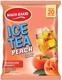WAGH BAKRI Peach Iced Tea Pouch