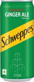 Schweppes Ginger Ale Original Soft Drink Can