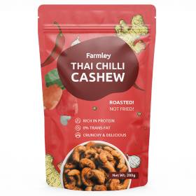 Farmley Roasted and Flavored Thai Chilli Cashews (200 g) Cashews