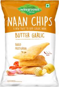 WINGREENS Butter Garlic Naan Chips