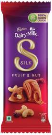 Cadbury Dairy Milk Silk Fruit and Nut Bars
