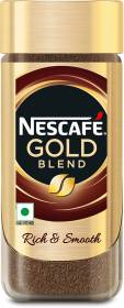Nescafe Gold Rich and Smooth Coffee Powder Glass Jar Instant Coffee