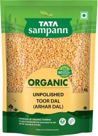 Tata Sampann Organic Yellow Toor/Arhar Dal (Split)