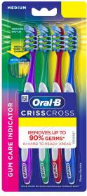 Oral-B Criss Cross Gum Care Medium Medium Toothbrush