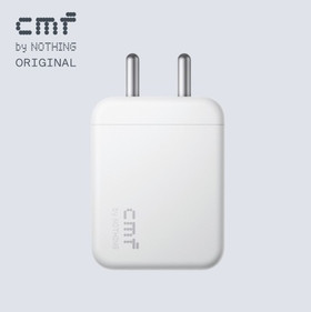 CMF by Nothing 33 W Quick Charge 3 A Wall Charger for Mobile White