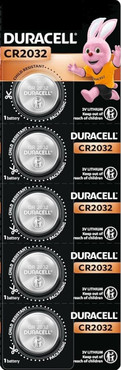 DURACELL CR2032 Lithium Coin   Battery Pack of 5