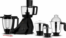 Butterfly Rapid Food Processor 750 W Juicer Mixer Grinder MAGIC / MAGIC 5 JAR | 5 Jars | Atta Kneading, Veggie Chopping Features and India's First coo
