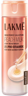 Lakmé Peach Pro Ceramide Moisturizer with Vitamin E For Dry, Normal & Sensitive Skin 200 ml