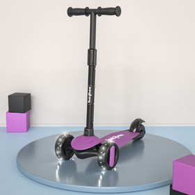 baybee kids skate scooter 3 wheel folding kick scooter baby runner kids kids kids smart