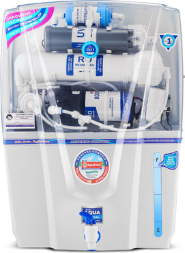 Aqua Fresh EPICAQUA ADJUSTER India 1st BIS (IS 16240 :2023) CM/L8100159306 15 L RO + UV + UF + TDS Control Water Purifier with Prefilter White, Blue