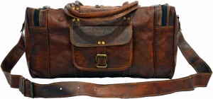 spykar leather duffle bags