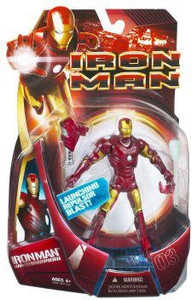 Hasbro Iron Man Movie Toy Series 1 Action Figure Iron Man Mark 03