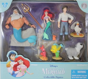 The little shop mermaid figures