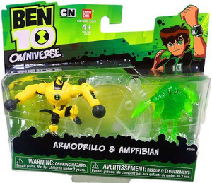 Ben 10 ultimate alien mini armodrillo ampfibian ultimate alien