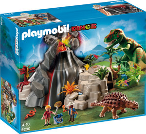Playmobil t sale rex volcano