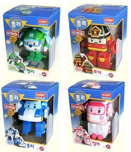 Robocar poli on sale toy set