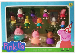 Kiditos Peppa Pig Friends and Family Figure Play set Toy 12 pcs Peppa Pig Friends and Family Figure Play set Toy 12 pcs Buy Peppa Pig toys in India. shop for Kiditos