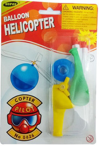 Balloon helicopter toy sales