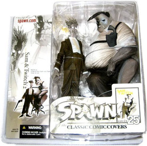 McFarlane Toys Spawn Classic Cover Series #25: Sam & Twitch 2 - Deluxe  Action Figures - Spawn Classic Cover Series #25: Sam & Twitch 2 - Deluxe  Action Figures . Buy Sam,