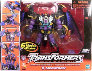 Transformers robots in shop disguise 2001 megatron