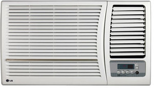 LG 1 Ton 5 Star Window AC - White