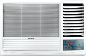 Hitachi 1.5 Ton 5 Star Window AC  - White(RAW518KUDZ1, Copper Condenser)