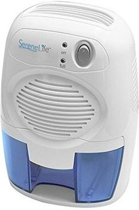 SereneLife SereneLife PDUMID20 - Compact Electronic Dehumidifier 16 Oz - Effective Dehumidifying for Rooms up to 1,100 Cubic Feet Portable Room Air Purifier