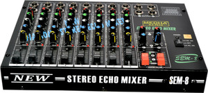 Medha Professional 8 Channel Stero Echo Mixer With Top Quality 220 W AV Control Receiver