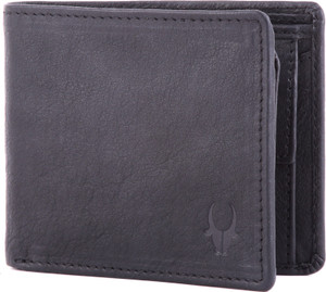 WildHorn Men Casual, Formal Black Genuine Leather Wallet