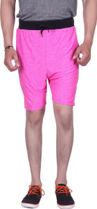 Gag Wear Solid Men's Pink Gym Shorts