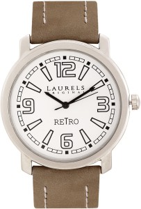 Laurels Lo-Retro-101 Retro Analog Watch  - For Men