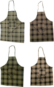Valtellina Cotton Chef's Apron - Free Size