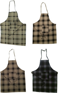 Valtellina Cotton Chef's Apron - Free Size