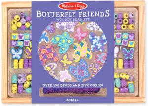 Melissa and doug butterfly bead set discount