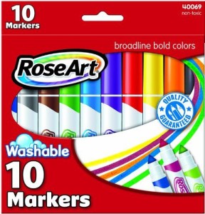 Rare Roseart Bold & Bright Washable Markers : Buy Online in the UAE, Price  from 127 EAD & Shipping to Dubai