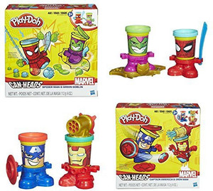 captain america play doh