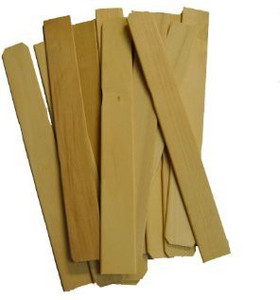 Perfect Stix 6 Wooden Paint Paddle Stirrer Sticks Length Pack of 100
