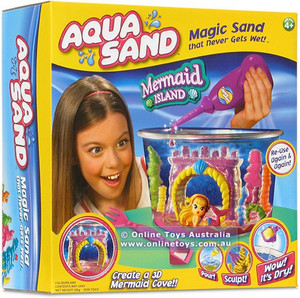 Aqua sand mermaid clearance island