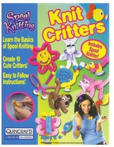 Quincrafts Knit Critters Spool Knit Kit - Knit Critters Spool Knit