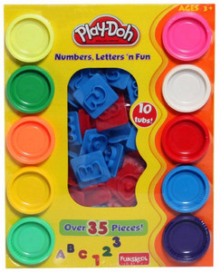 FUNSKOOL Play Doh Letters Numbers Play Doh Letters Numbers