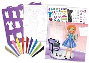 Fashion Angels Barbie Fashion Design Sketch Portfolio 