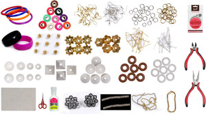 PremPari Silk thread Jewellery Making Kit Silk thread Jewellery
