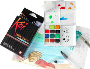 Sakura Koi Pocket Field Sketch Box Water Color