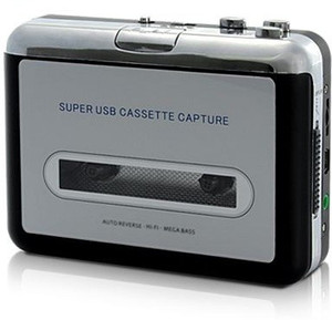 Tech Gear USB Cassette Converter Tape 8 GB MP3 Player
