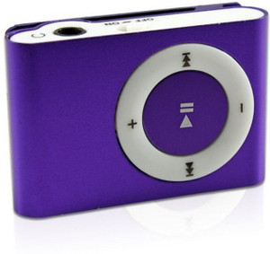Mezire Hq Metallic Body Shuffle Design(PURPLE) 4 GB MP3 Player