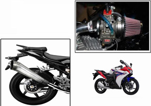 Speedwav 1 Bigul Bike Exhaust 1 Hp Bike Air Filter 42mm Honda Cbr
