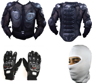 FOX 1 Bike Riding Armor Jacket 1 FaceMask 1 Gloves Combo Price in India Buy FOX 1 Bike Riding Armor Jacket 1 FaceMask 1 Gloves Combo online at Flipkart