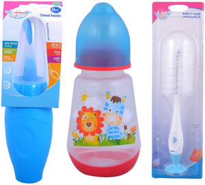 Mommas Baby Combo Of 3 Pcs Bottle Cereal Feeder 180ml Feeding