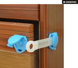 0 Degree Baby Safety Lock Latch For Drawer Kitchen Cupboard