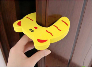 Kuhu Creations Animal Cartoon Style Baby Safety Door Stopper